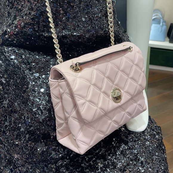 Kate Spade natalia small flap crossbody & SMALL ZIPAROUND WALLET - Picture 13 of 16